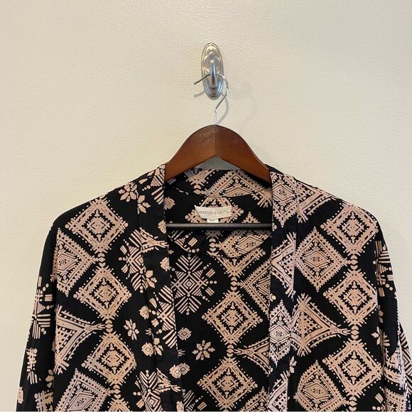 Anthropologie anderson & lauth kimono open cardigan womens OS boho buttery soft - Picture 3 of 9